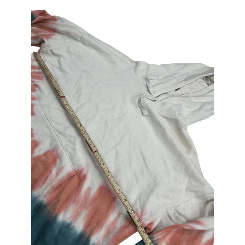 Alpine Design Tie-Dye Hoodie L Soft Cotton Blend Pullover Hooded Sweatshirt Mult - Picture 8 of 11